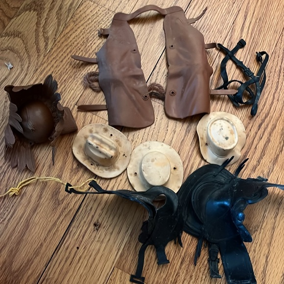 Johnny west Geronimo articulated horse and accessories - Picture 6 of 6